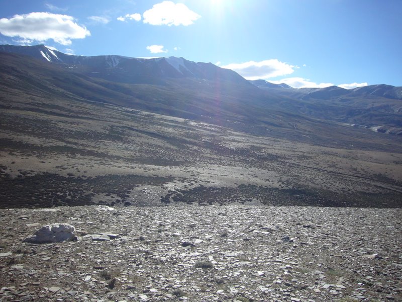Travel - India - Ladakh - Tso Moriri Trip - Karzog and Tso Moriri - The Beach and the mountain - The Mountain
